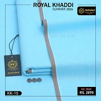 Kamalia Khaddar Summer Collection 2026 is crafted for effortless summer comfort—lightweight, soft, and breathable, perfect for everyday wear in warm weather. Made from original Kamalia Khaddar, this collection reflects our authentic weaving tradition and is only available at our factory outlet, ensuring genuine quality you can trust. Our Khadi Summer Khaddar 2026 is lightweight summer khaddar. Kamalia Khadi is soft and easy to wash. Fine-texture khaddar for hot climates. Kamalia Khaddare Summer Collection 2026 is plain and subtle woven designs for daily wear. Our Premium Khaddar is pure, original, and made to keep you cool all summer long.