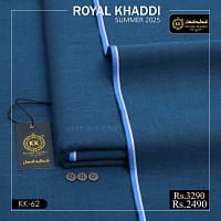 KK-62 Zink Royal Khaddi Summer Khaddar