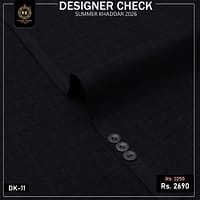 Kamalia Khaddar is known for commitment to high-quality, sustainable, and eco-friendly fabrics, so.here comes another collection. We have officially launched our Check Designer Summer Collection 2026, bringing a fresh wave of vibrant, organic options to the fashion world. This is best option for Men Shalwar Kameez Designer for Eid, or Shalwar Kameez Designs For Men For Wedding in Pakistan.