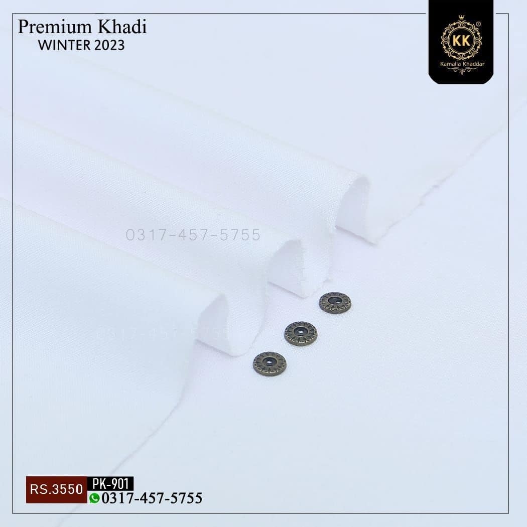 PK-901 Premium Khadi Winter Khaddar Collection 2025 Kamalia Khaddar Premium Collection 2025-2026 is made with natural fabric known for its warmth, durability, and incredibly soft feel that’s perfect for your skin during the colder months.