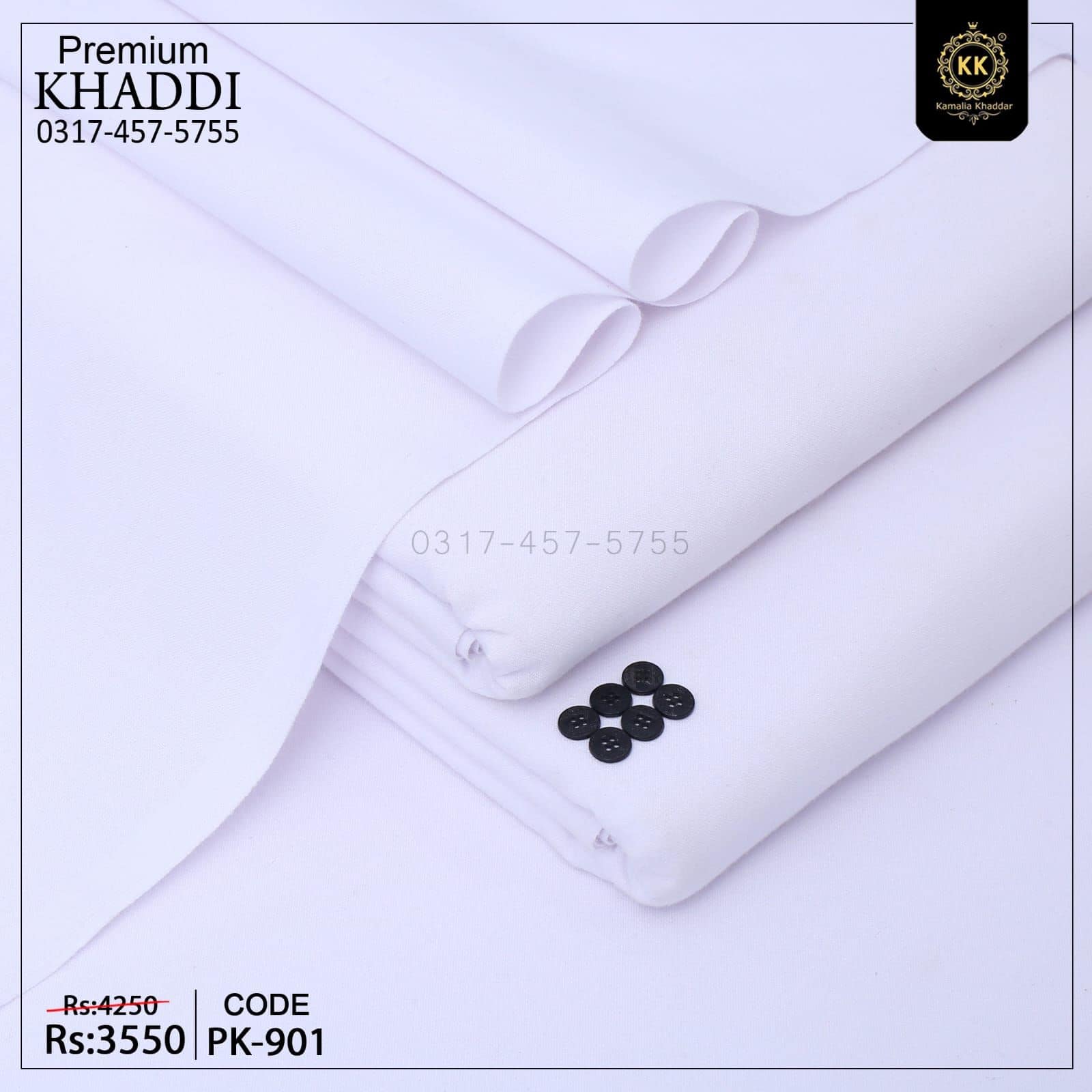 PK-901 Premium Khadi Winter Khaddar Collection 2025-2026 Kamalia Khaddar Premium Collection 2025-2026 is made with natural fabric known for its warmth, durability, and incredibly soft feel that’s perfect for your skin during the colder months.